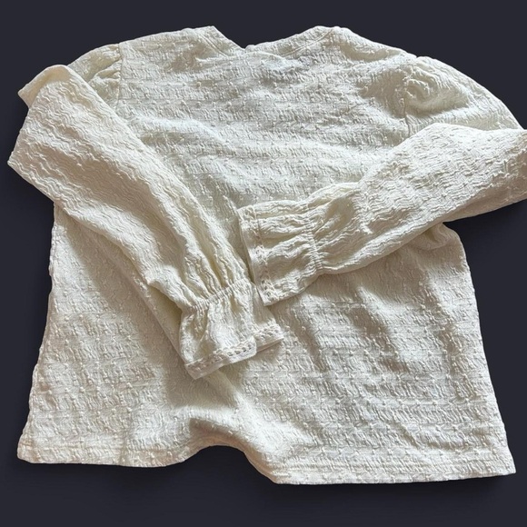 ✨ Zara Girls Textured Blouse Top - Size 10 ✨ - Picture 4 of 8
